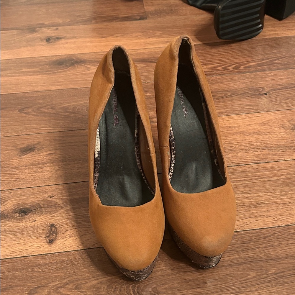 Brown Platform Heels